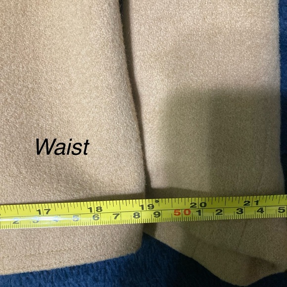 Ralph Lauren Camel Double-Breasted Pea Coat - Picture 9 of 11